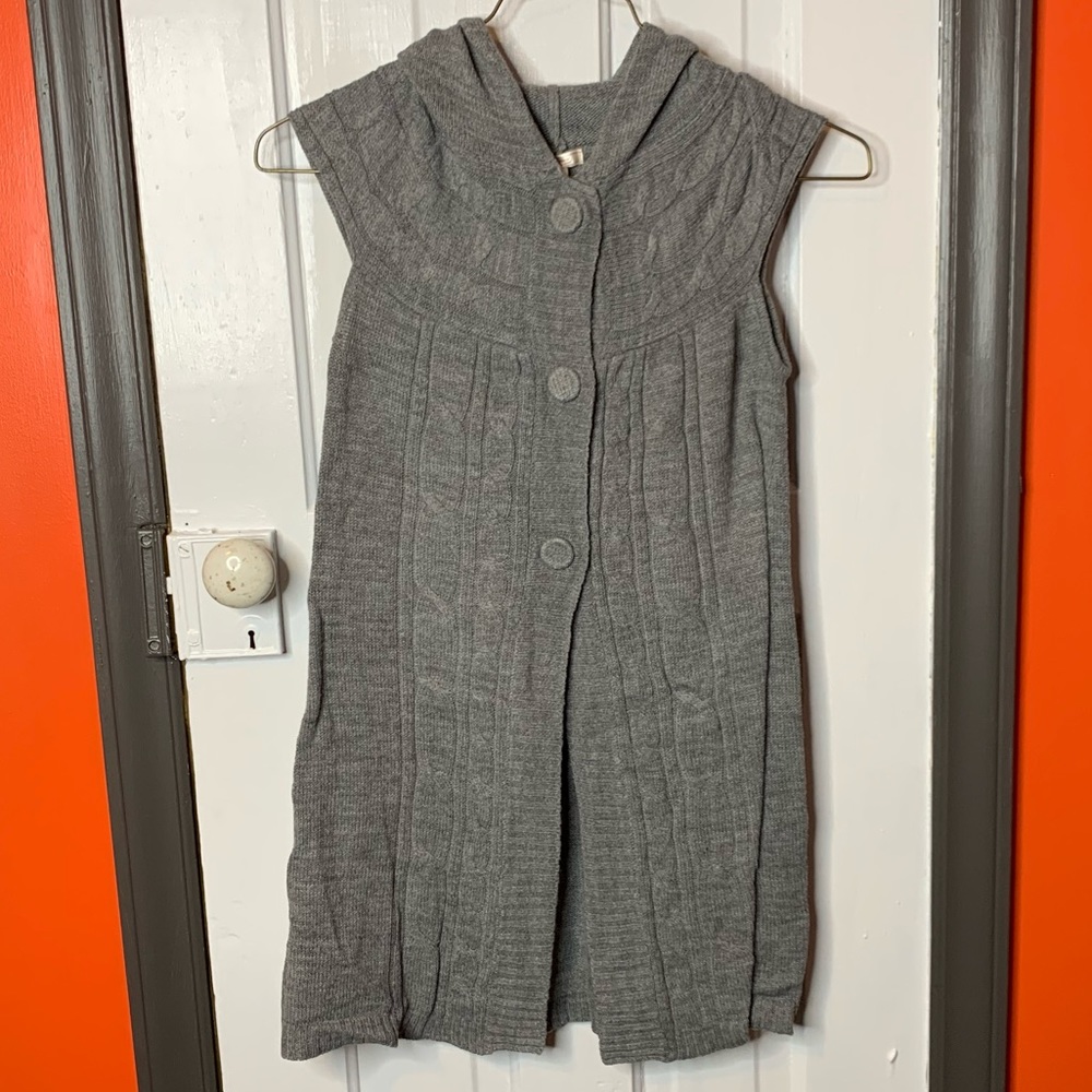 Ambiance Apparel Hooded Cardigan Sweater